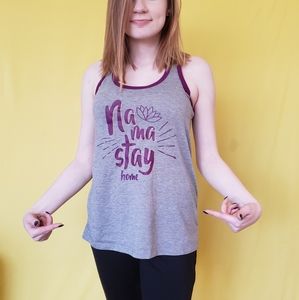 Namaste home yoga shirt